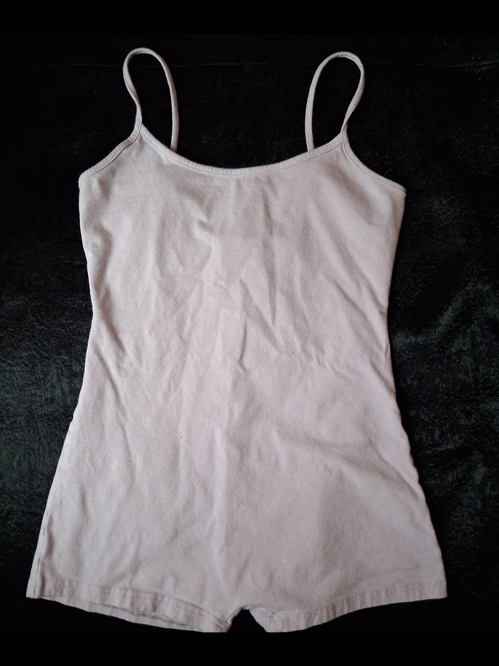 Daisy Pale Pale Purple Spaghetti Strap Tank Top Onsie